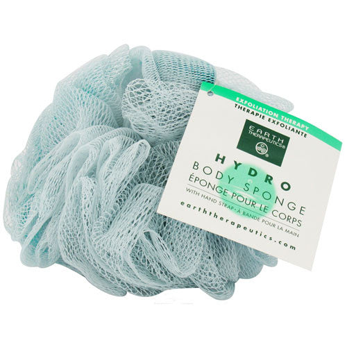 Earth Therapeutics Hydro Body Sponge With Hand Strap Blue - 1 Ea